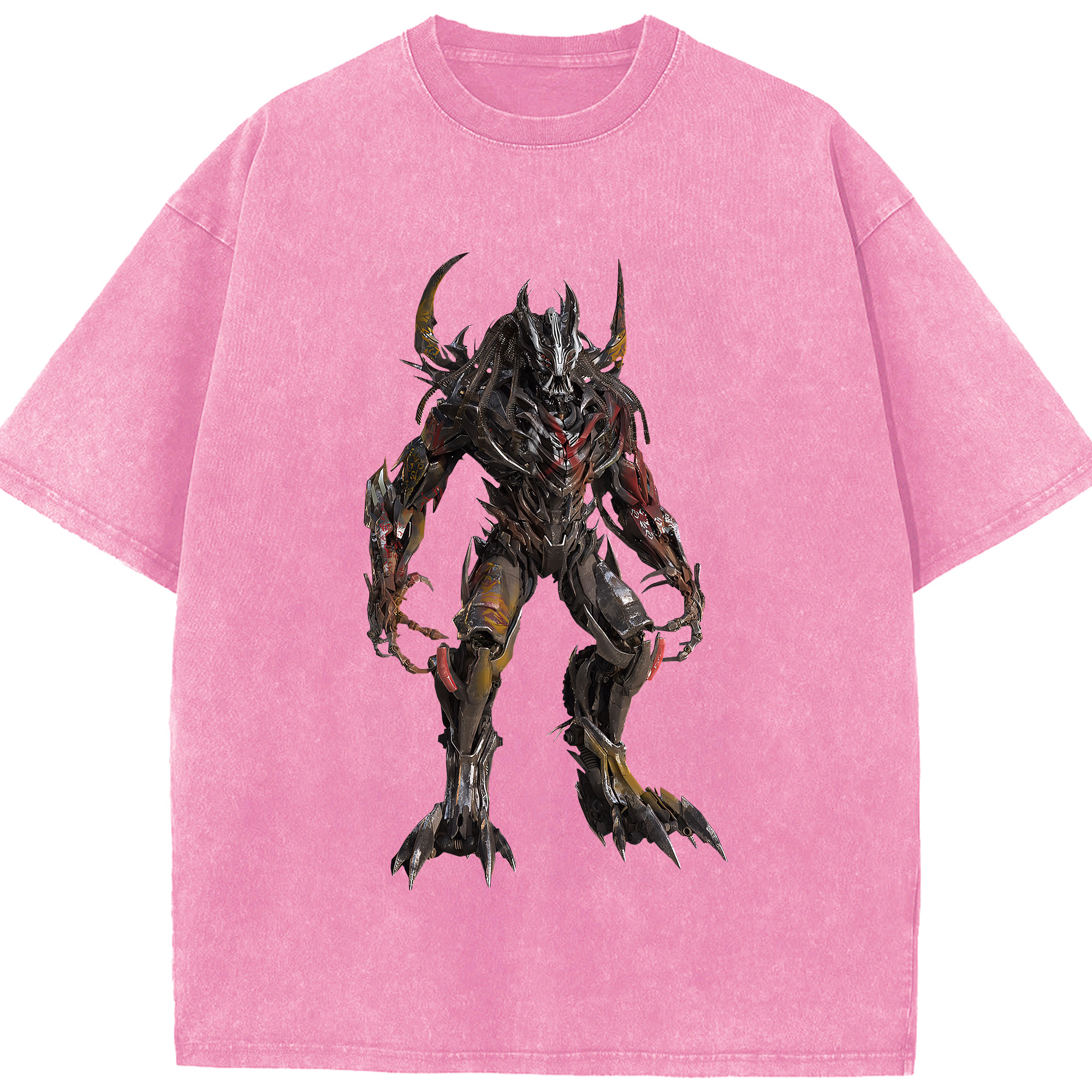 （画像用） Transformers トランスフォーマー 綿100% ヴィンテージ風 半袖Tシャツ（フロントプリント）